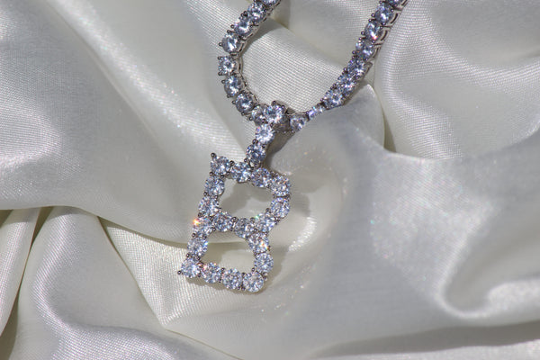 BLING INITIAL NECKLACE - Bling Ting