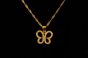 DAINTY BUTTERFLY NECKLACE - Bling Ting