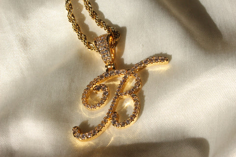 BOUJEE INITIAL NECKLACE - Bling Ting