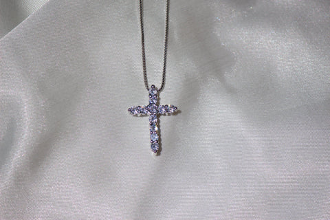 ICY CROSS NECKLACE - Bling Ting
