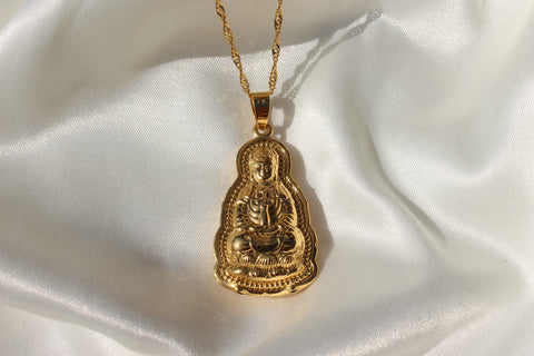 Gautama Buddha Necklace - Bling Ting