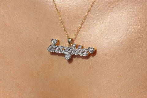 SO IN LOVE NAME PLATE - Bling Ting