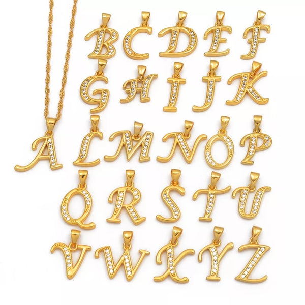 DAINTY LETTER NECKLACE - Bling Ting