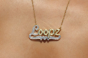 BONNIE NAME NECKLACE - Bling Ting