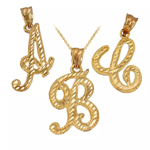 90’s INITIAL NECKLACE - Bling Ting
