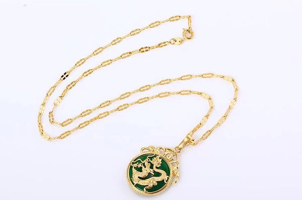LUCKY DRAGON NECKLACE - Bling Ting